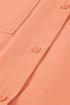 Billowy Sleeves Pocketed Shirt